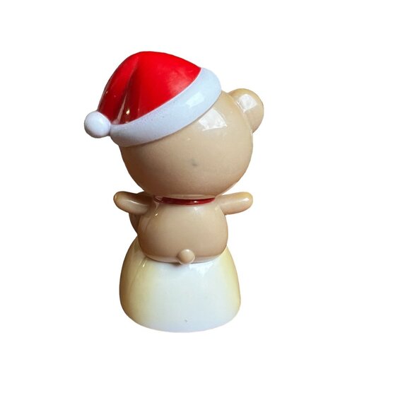 Christmas Teddy Bear Solar Powered Works - Picture 3 of 6